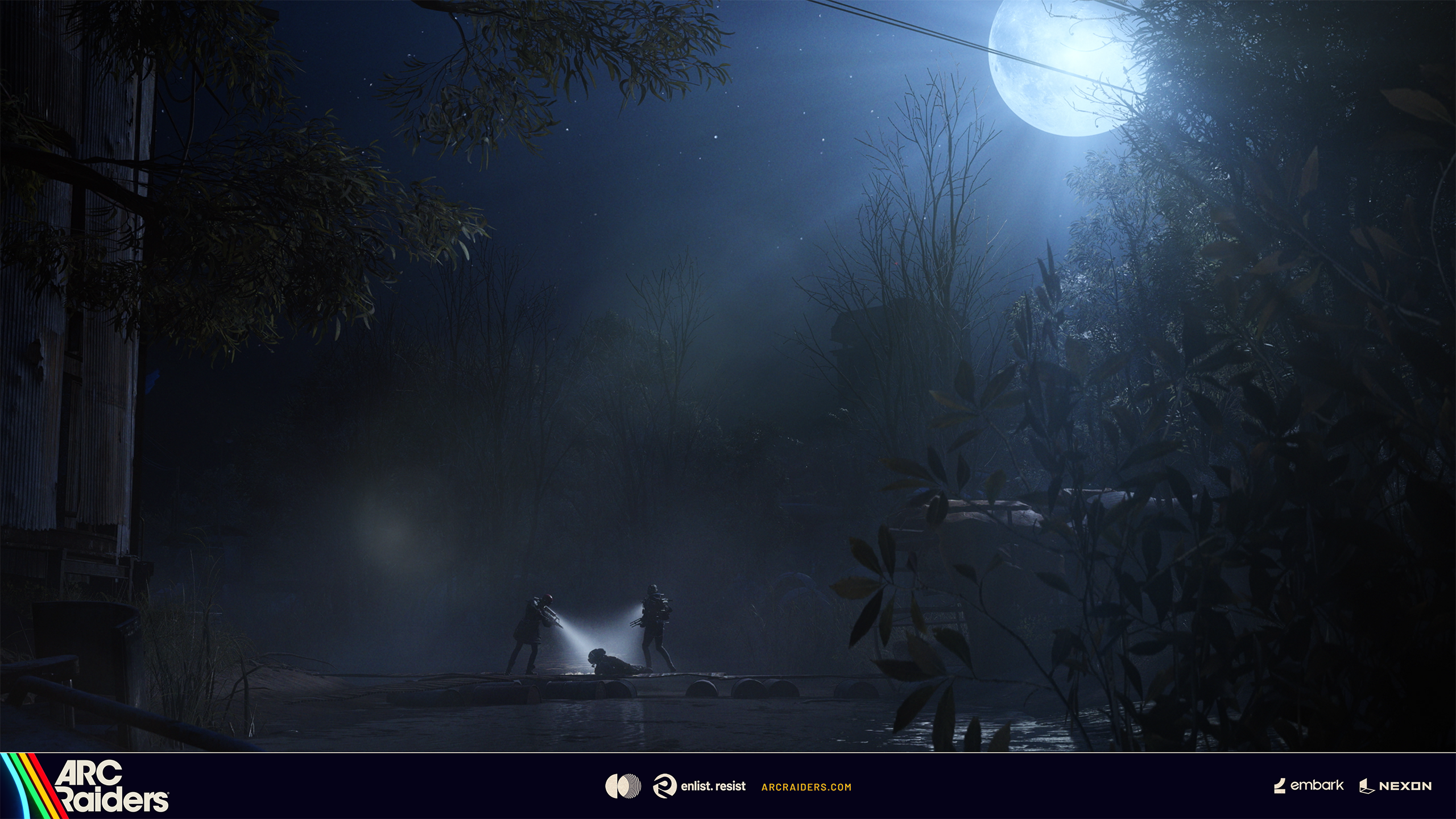 Night environment in ARC Raiders